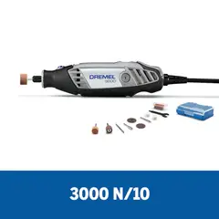 DREMEL - Minitorno 3000 con 10 accesorios