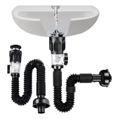 KINDA NICE - Tubo De Desagüe Fregadero Cocina Tubo De Alcantarillado