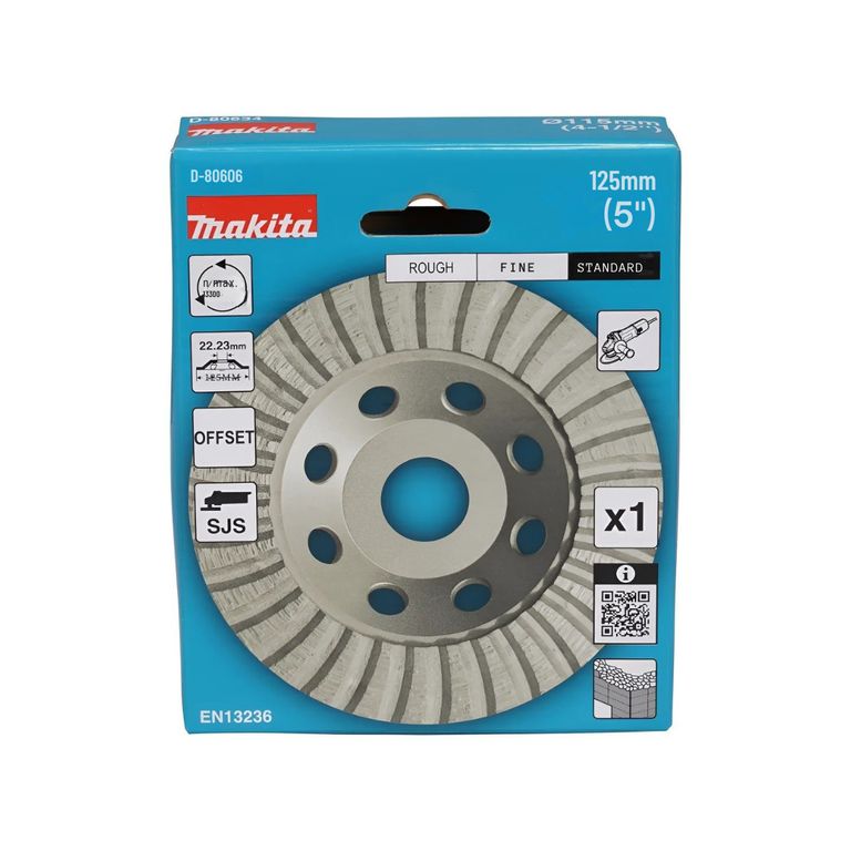 Copa Diamantada Para Concreto 125mm X 2223mm Dobsegm