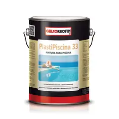CHILCORROFIN - Plastipiscina 33 Azul Tahiti 1 GL