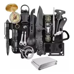 GENERICO - Kit Herramientas De Supervivencia Camping