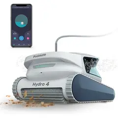 CHASING - Poolmate Hydro 4 – Robot de piscina, aspiradora de piscina para piscinas enterradas y subterráneas