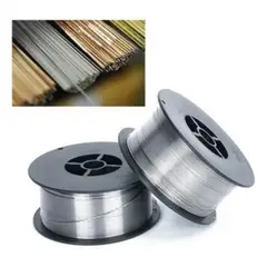 GENERICO - Alambre de soldadura autoprotegido sin gas disco pequeño de 0.8 mm