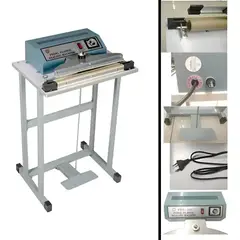 GENERICO - Selladora De Bolsas 50cm De Pie Con Pedestal Agua