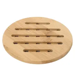 EINICIO - Alfombrilla y Posavasos de Bambú Resistentes al Calor