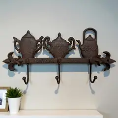 BRIC - Perchero Organizador De Pared De Hierro