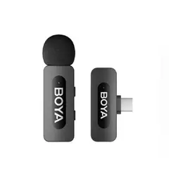 BOYA - Micrófono inalámbrico para celular V10 Usb C con cancelación de ruido