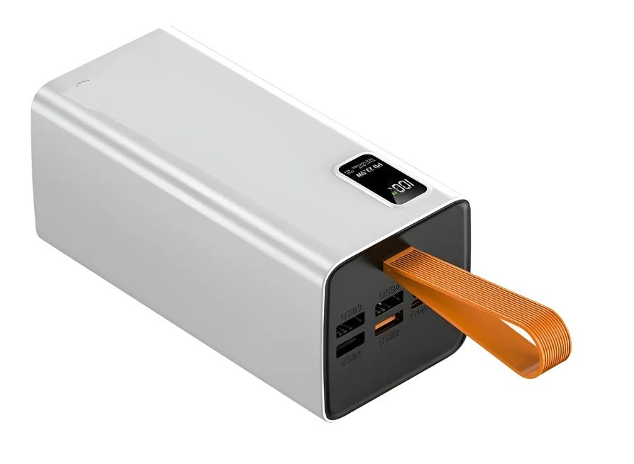 Cargador Portátil Power Bank 40000mah Powerbank Pd22w Blanco