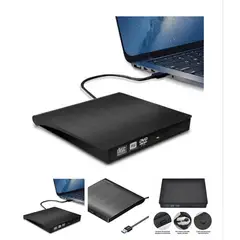GENERICO - Grabador De Dvd Y Cd Externo Usb 30 Negro