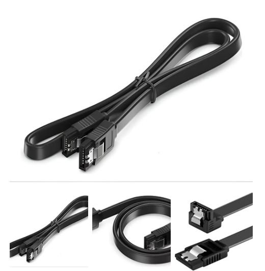 Cable Sata Para Datos 50 Cm Pack 10 Unidades
