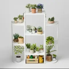 ANGELES DEL HOGAR - Estante para Plantas Multiples Niveles