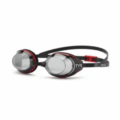 TYR - LENTE DE NATACION VECTA NEGROROJO