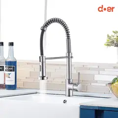 DOER - Monomando de Cocina Flexible Cromo Bermejo