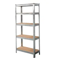 GENERICO - Estante Acero Galvanizado 70x30x150cm 750kg