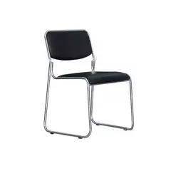 MSA MUEBLES SANTA ANA - 4 SILLAS DE VISITA CROMADA FX114 (4 UNIDADES)