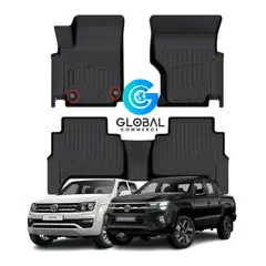 GENERICO - Set Cubre Pisos Calce Perfecto Volkswagen Amarok - 3 Piezas