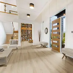 DOER - Piso Vinílico SPC Acacia Beige 2.24mt2 5mm 122x18.4 cm