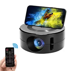 BRO TOUMI - Proyector Portátil Mini Proyector Inteligente YT200 Cine en Casa Portátil