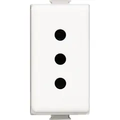 BTICINO - Modulo Enchufe 10A 2P+T 250V Blanco Matix