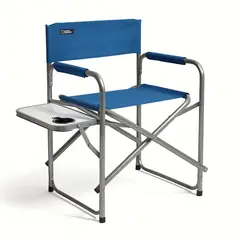 NATIONAL GEOGRAPHIC - Silla Mesa Plegable Camping Director Adventure Azul Nat Geo
