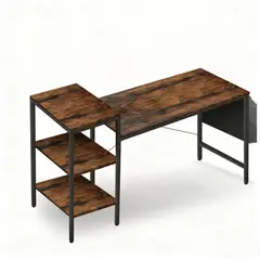 YOMYM - Escritorio Oficina Multifuncional de Estantes130 x 55 x 90 cm