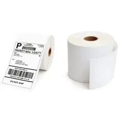 PRO OUTDOOR - 5 Rollos de Etiquetas Adhesivas Térmicas dde 100x150 mm (10x15 cm) 500 Uds