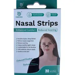 GENERICO - Dilatador Nasal TIRAS Anti ronquidos Deportes Respiración 30 días