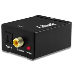 ULINK - CONVERSOR AUDIO OPTICO A RCA ANALOGO