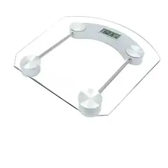 GENERICO - Pesa Digital De Baño 150 Kg Vidrio Templado
