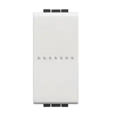 BTICINO - Modulo Pulsador Axial Na 12A Blanco Living Light