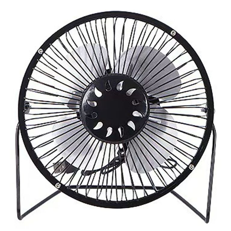 VENTILADOR USB NEGRO REGULACIÓN VERTICAL