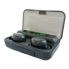 TWS - Audífonos inalámbricos con Bluetooth negros