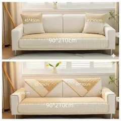 GENERICO - CUBRE SILLON ANTIDELIZANTE 3 CUERPO CON FUNDA DE COJIN