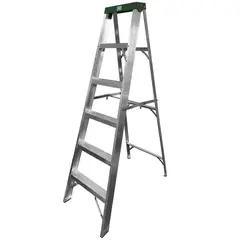 GENERICO - Escalera Tijera Aluminio 6 Peldaños