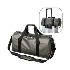 GENERICO - Bolsa Gran Capacidad Para Viajes Deportes Color:Gris oscuro