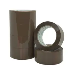 DALI - Cinta Adhesiva Café Embalaje 100 m x 48 mm – Pack 6 Unidades