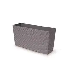 STERN - Set de jardinera Rato 80 cm x 24 cm mocca