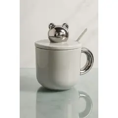 GENERICO - Taza De Porcelana Con Diseño De Oso