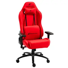 GENERICO - Silla Gamer - Dragster GT500 Pro Alcántara Rosso - Soporte máx. 180 kg - Rojo