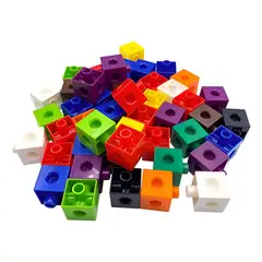 GENERICO - Cubos Multiencaje Unifix Con Caja Plastica 100