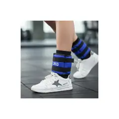 GENERICO - 2 Pesas Tobilleras Muñecas Brazo Pierna 4kg Gimnasio