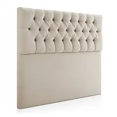 GENERICO - Respaldo para cama 2 plazas beich top