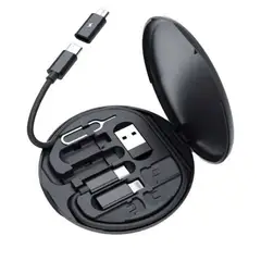 GENERICO - Kit Cable 6 En 1 Motomo Hl-L19 Tipo C+Micro+Lighting+USB
