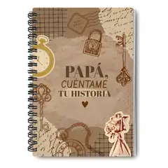 GENERICO - Papá Cuéntame Tu Historia Diario Personal Agenda A5