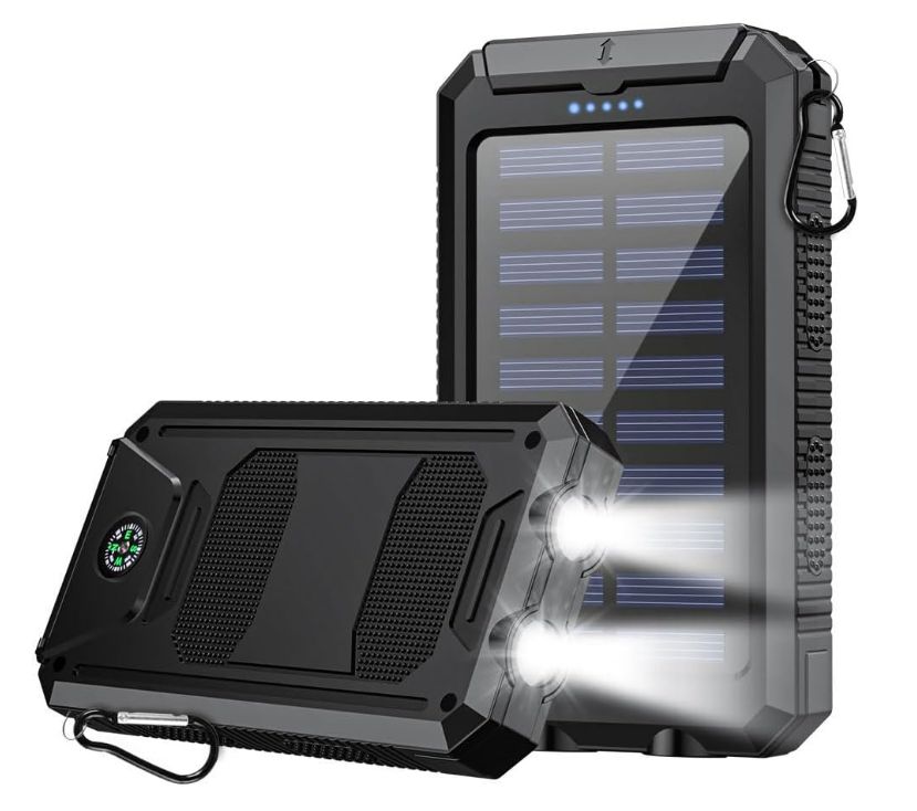 Power Bank Solar Cargador 36800mah 5v3.1a 18w Pd