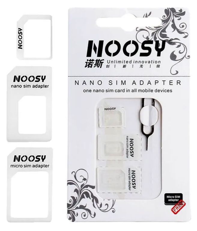 Adaptador Nano Sim A Micro Sim Y Sim Normal
