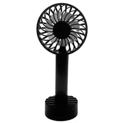 TECNOLAB - Mini Ventilador Portatil Recargable TL671 Negro