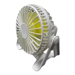 GENERICO - Ventilador Mini Enchufe Usb Mesa Escritorio Portátil