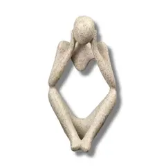 COLETTE - Escultura Estatua Zen Pensador Abstracto Elegante Moderna