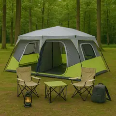 RUTTA - Carpa Instantánea QuickCamp 10 Personas